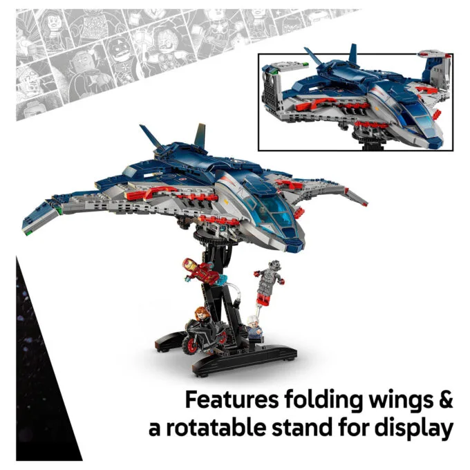 LEGO 76325 Marvel Super Heroes Avengers: Age of Ultron Quinjet — image 23