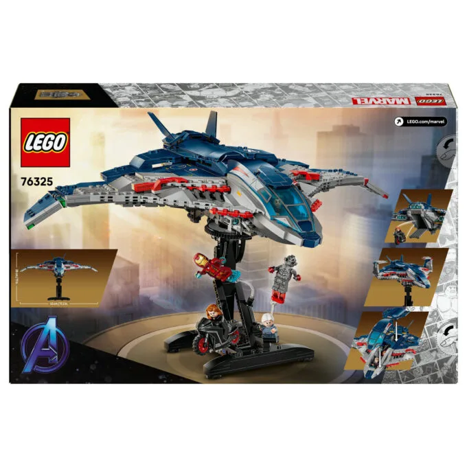 LEGO 76325 Marvel Super Heroes Avengers: Age of Ultron Quinjet — image 30