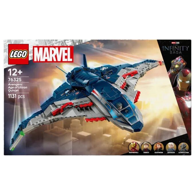 LEGO 76325 Marvel Super Heroes Avengers: Age of Ultron Quinjet — image 4