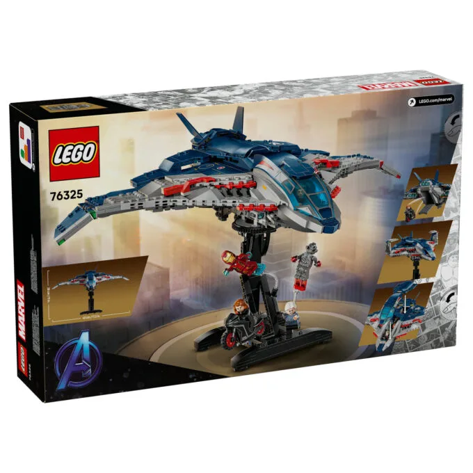 LEGO 76325 Marvel Super Heroes Avengers: Age of Ultron Quinjet — image 5