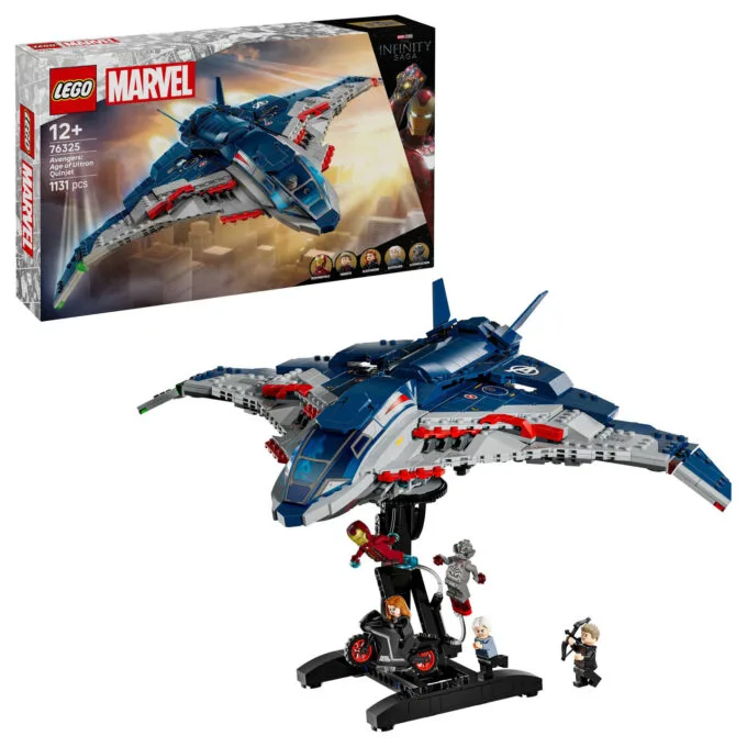 LEGO 76325 Marvel Super Heroes Avengers: Age of Ultron Quinjet — image 6