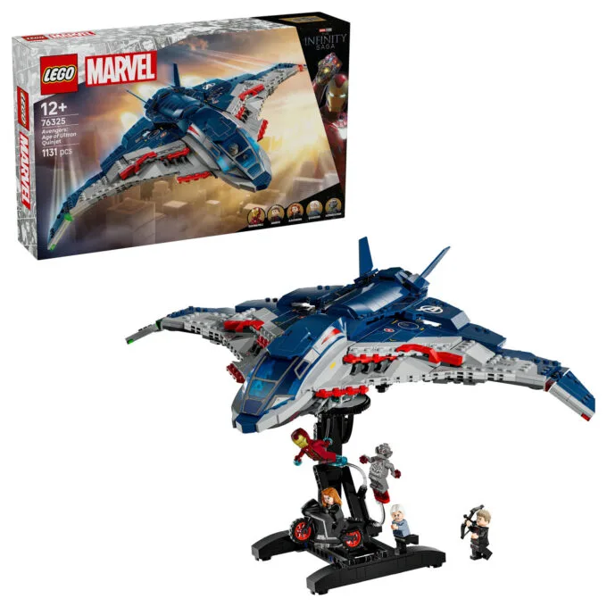 LEGO 76325 Marvel Super Heroes Avengers: Age of Ultron Quinjet — image 7