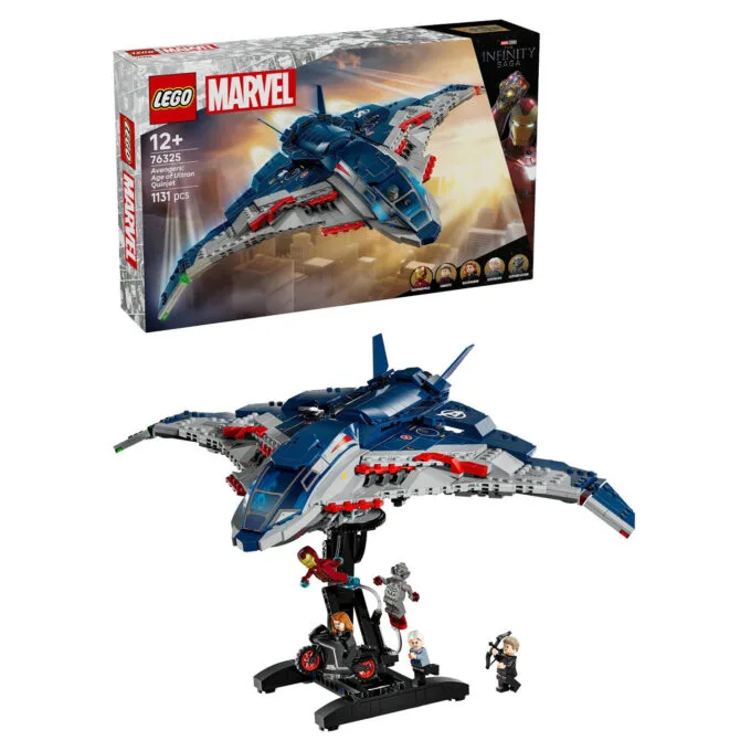 LEGO 76325 Marvel Super Heroes Avengers: Age of Ultron Quinjet — image 8