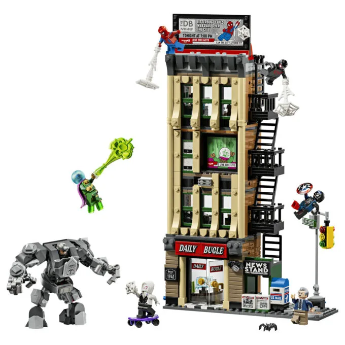 LEGO 76342 Marvel Super Heroes Spider-Man vs. Mysterio: Daily Bugle — image 2