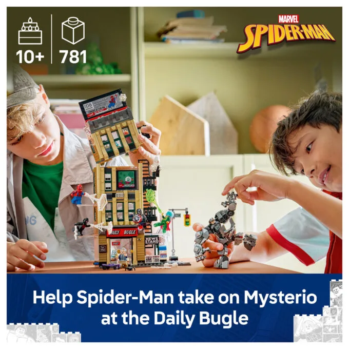 LEGO 76342 Marvel Super Heroes Spider-Man vs. Mysterio: Daily Bugle — image 11