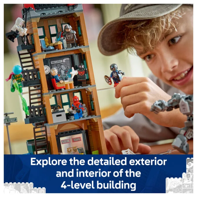 LEGO 76342 Marvel Super Heroes Spider-Man vs. Mysterio: Daily Bugle — image 12