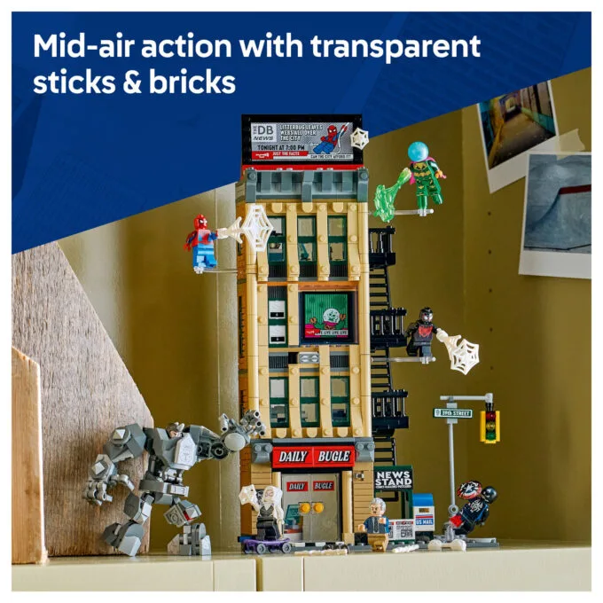 LEGO 76342 Marvel Super Heroes Spider-Man vs. Mysterio: Daily Bugle — image 14