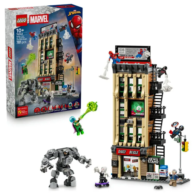 LEGO 76342 Marvel Super Heroes Spider-Man vs. Mysterio: Daily Bugle — image 3