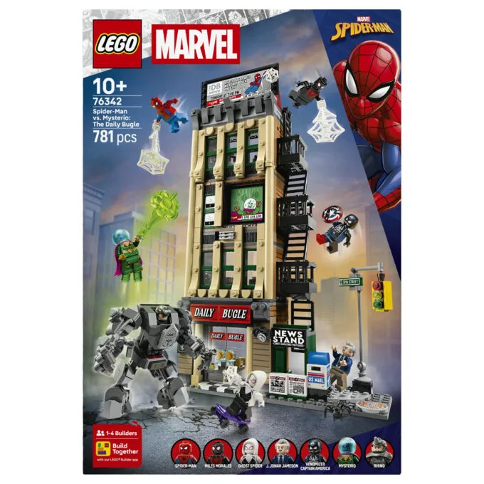 LEGO 76342 Marvel Super Heroes Spider-Man vs. Mysterio: Daily Bugle — image 22