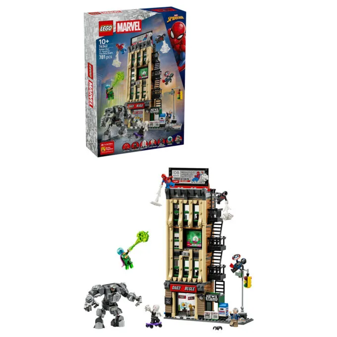 LEGO 76342 Marvel Super Heroes Spider-Man vs. Mysterio: Daily Bugle — image 4