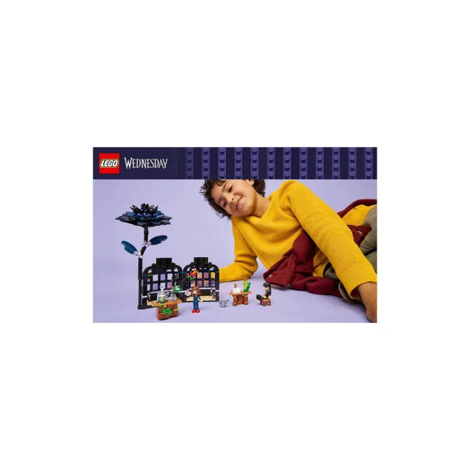 LEGO 76784 Wednesday Schwarze Dahlie — image 17