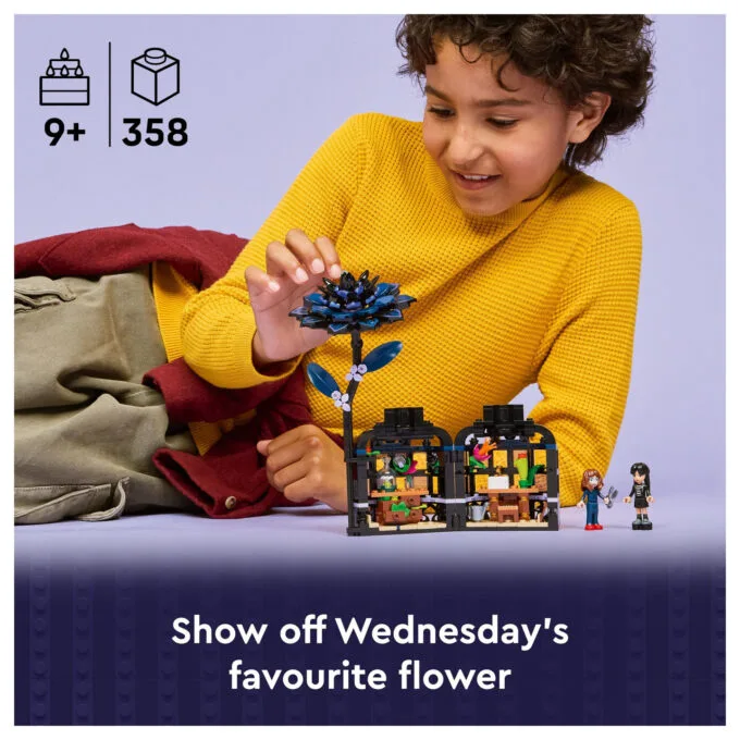 LEGO 76784 Wednesday Schwarze Dahlie — image 20