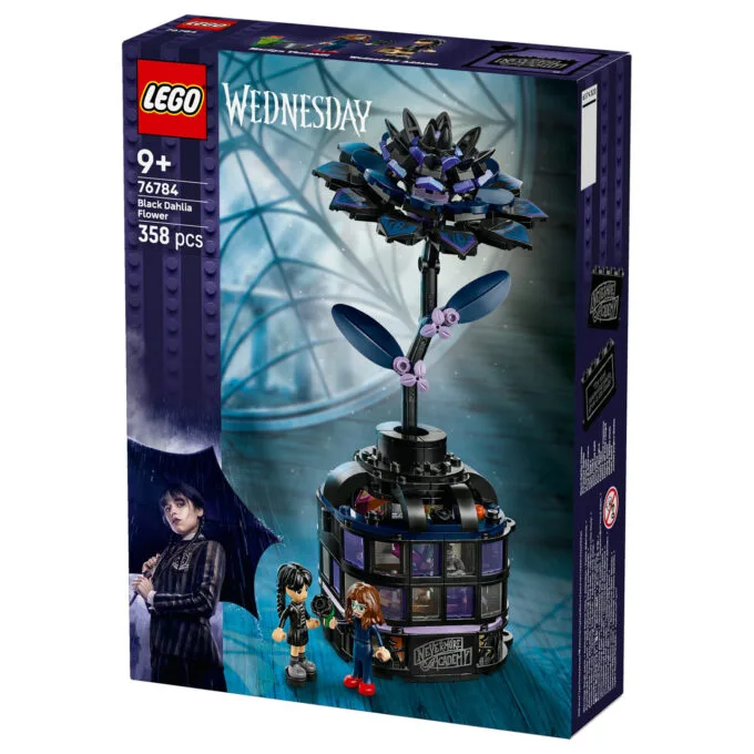 LEGO 76784 Wednesday Schwarze Dahlie — image 3