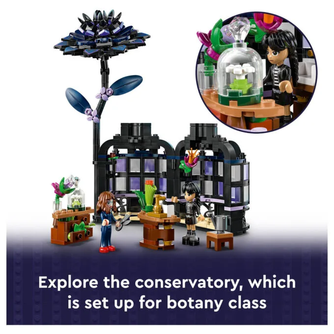 LEGO 76784 Wednesday Schwarze Dahlie — image 22