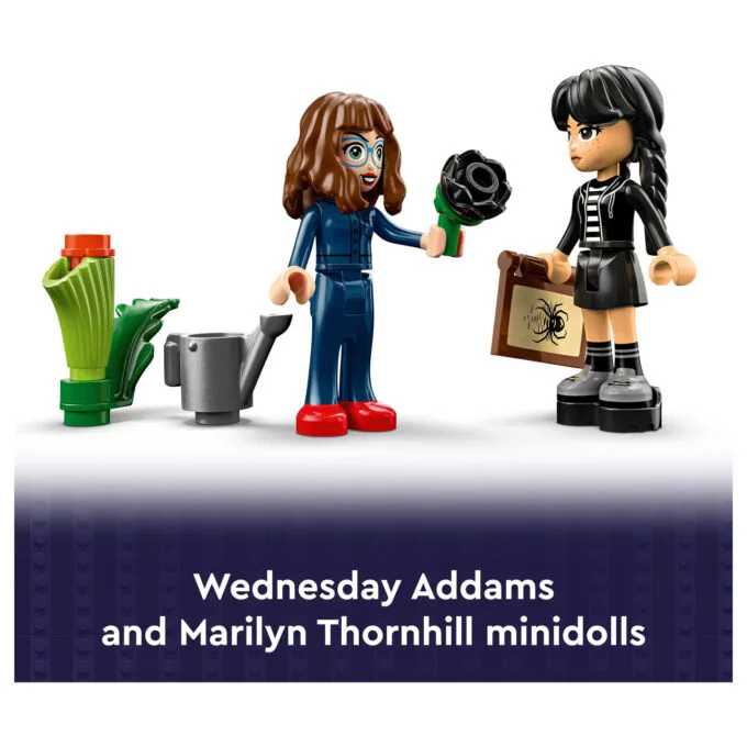 LEGO 76784 Wednesday Schwarze Dahlie — image 23
