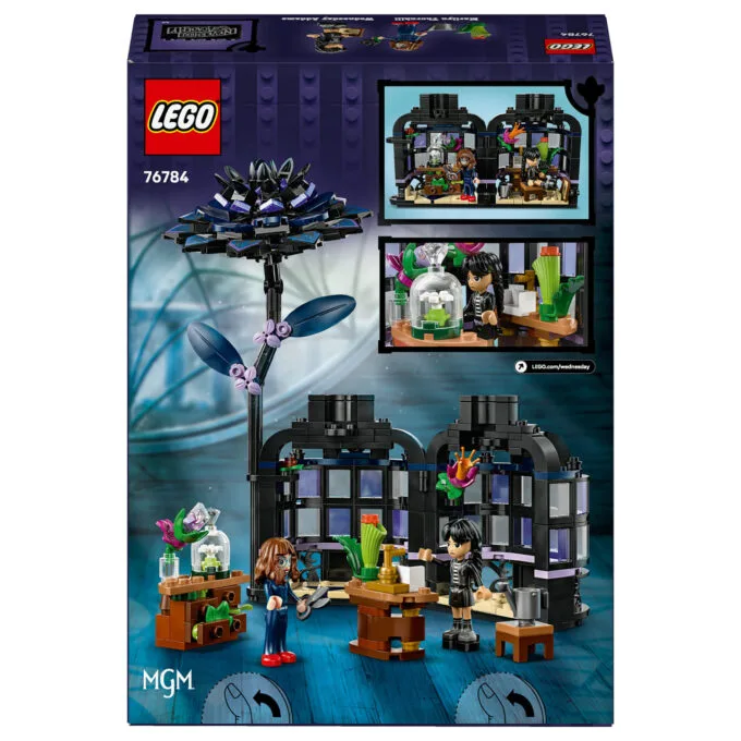 LEGO 76784 Wednesday Schwarze Dahlie — image 31