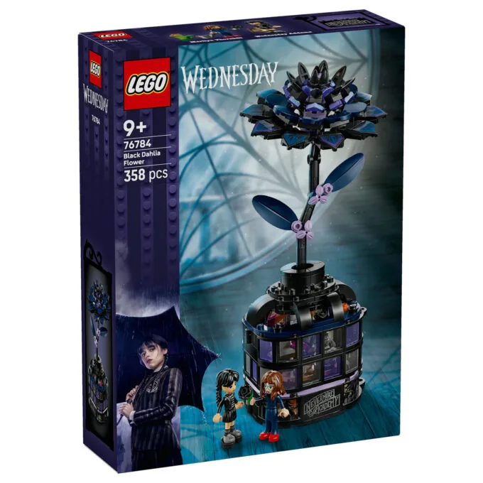 LEGO 76784 Wednesday Schwarze Dahlie — image 32