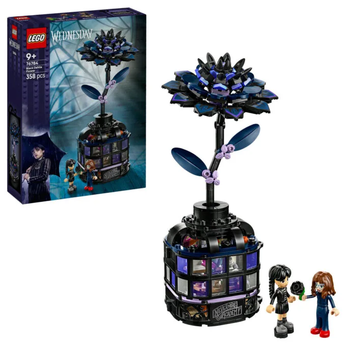 LEGO 76784 Wednesday Schwarze Dahlie — image 7