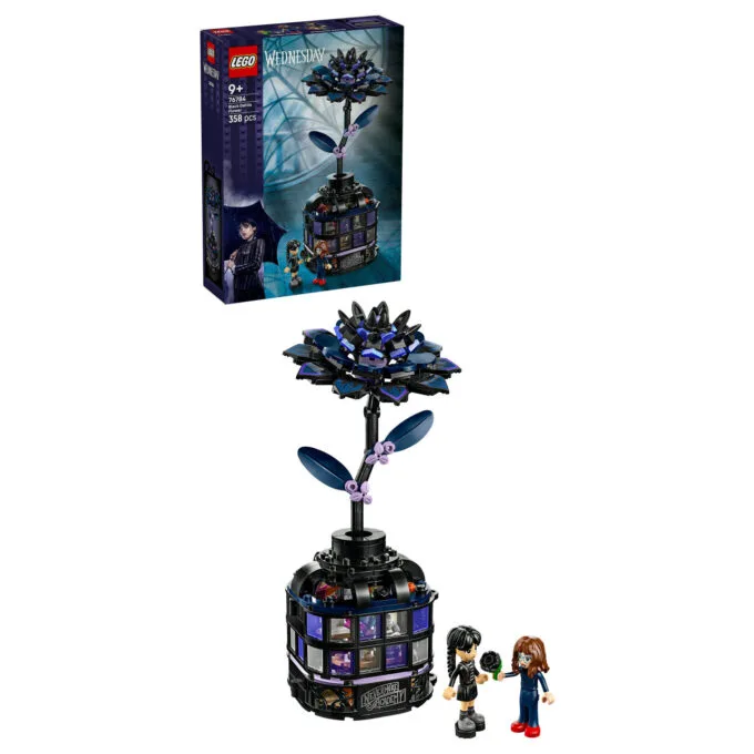 LEGO 76784 Wednesday Schwarze Dahlie — image 8