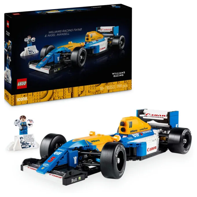 LEGO Icons Williams Racing FW14B mit Nigel Mansell 10353 — image 3