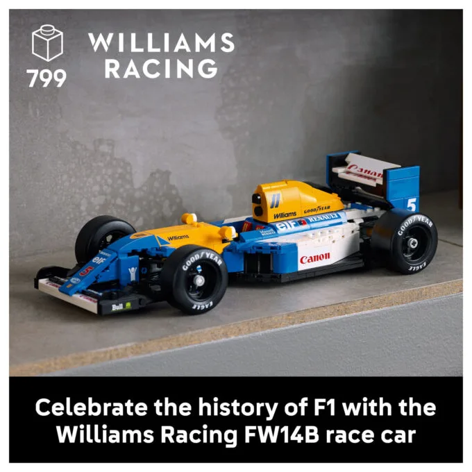 LEGO Icons Williams Racing FW14B mit Nigel Mansell 10353 — image 27