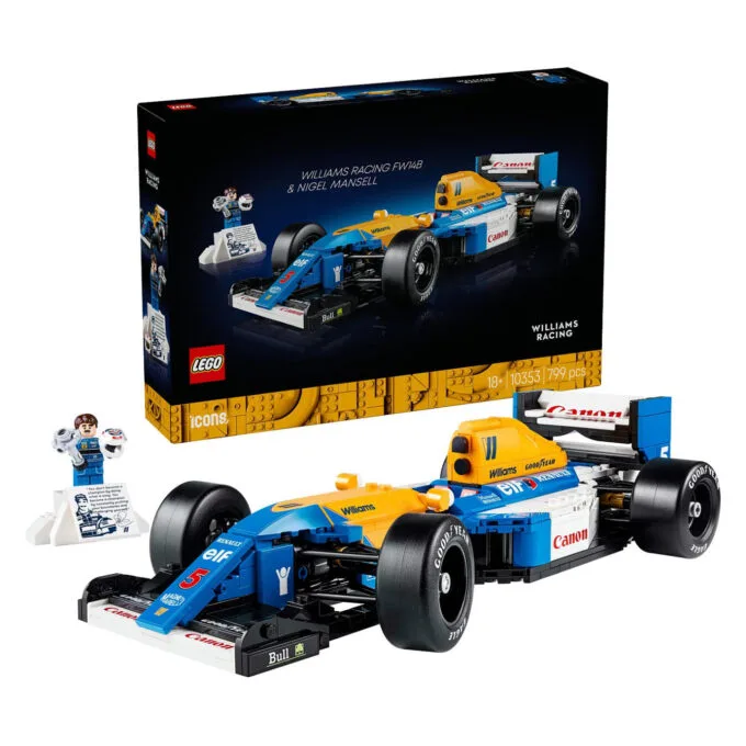 LEGO Icons Williams Racing FW14B mit Nigel Mansell 10353 — image 4