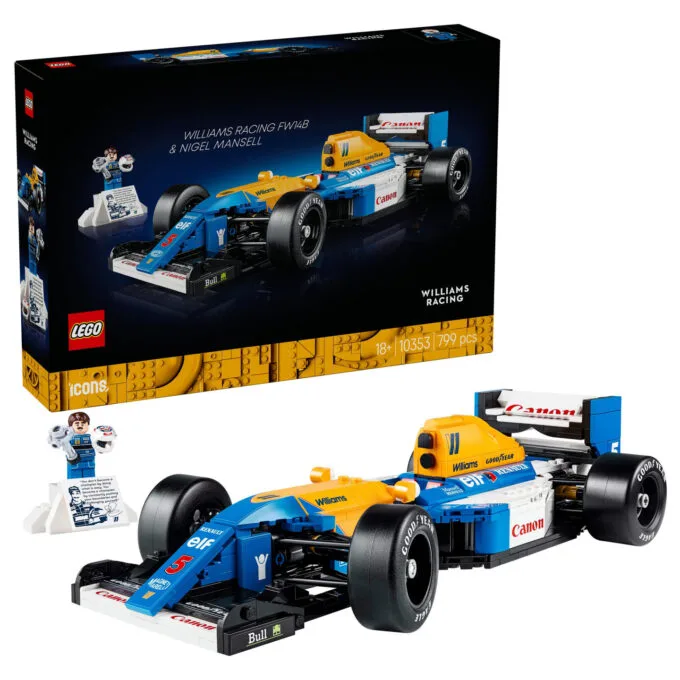 LEGO Icons Williams Racing FW14B mit Nigel Mansell 10353 — image 5