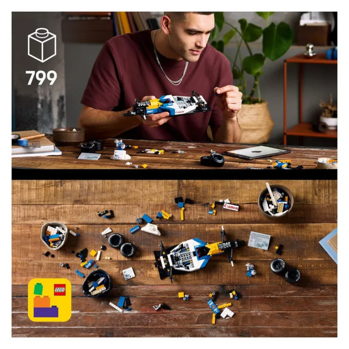 LEGO Icons Williams Racing FW14B mit Nigel Mansell 10353 — image 8