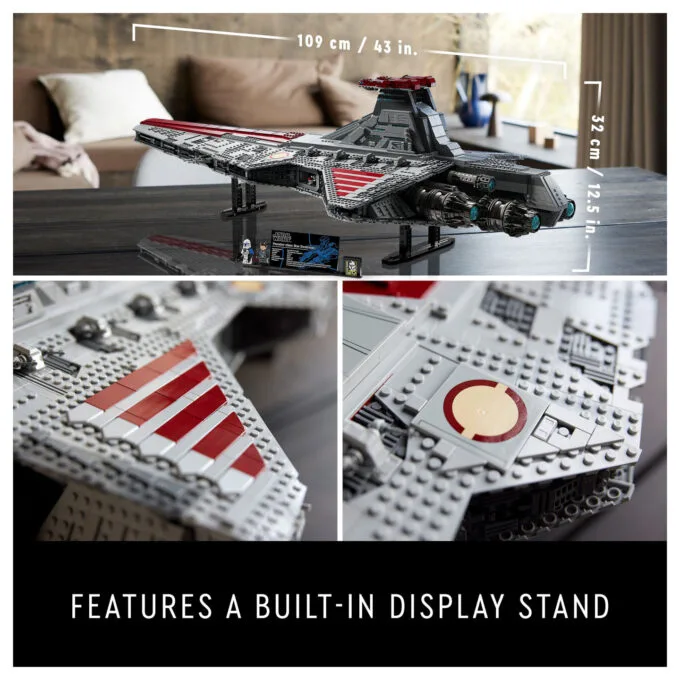 LEGO Star Wars Republikanischer Angriffskreuzer der Venator-Klasse 75367 — image 30