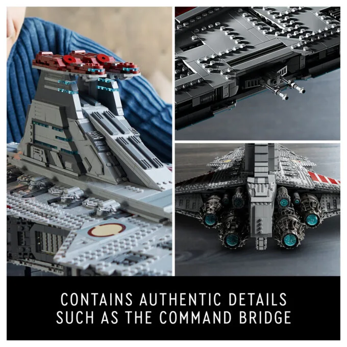 LEGO Star Wars Republikanischer Angriffskreuzer der Venator-Klasse 75367 — image 31
