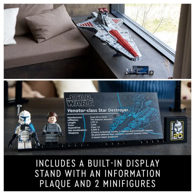 LEGO Star Wars Republikanischer Angriffskreuzer der Venator-Klasse 75367 — image 33