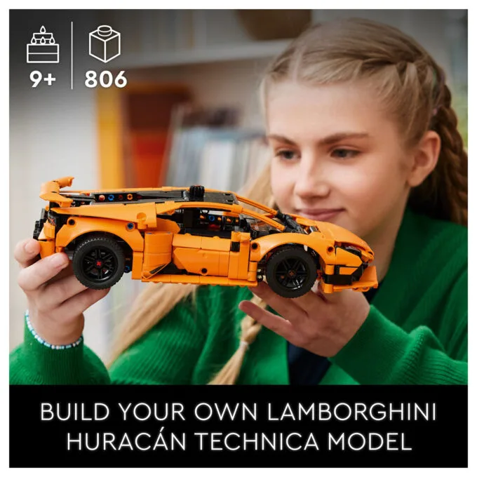 LEGO Technic 42196 Lamborghini Huracán Tecnica Orange — image 16