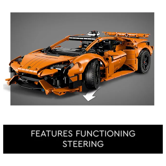 LEGO Technic 42196 Lamborghini Huracán Tecnica Orange — image 17