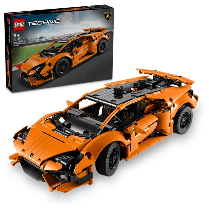 LEGO Technic 42196 Lamborghini Huracán Tecnica Orange — image 3