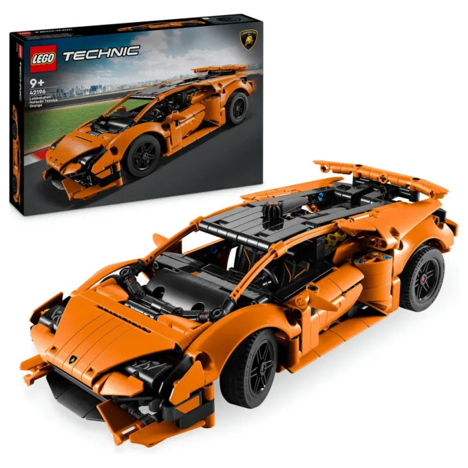 LEGO Technic 42196 Lamborghini Huracán Tecnica Orange — image 4