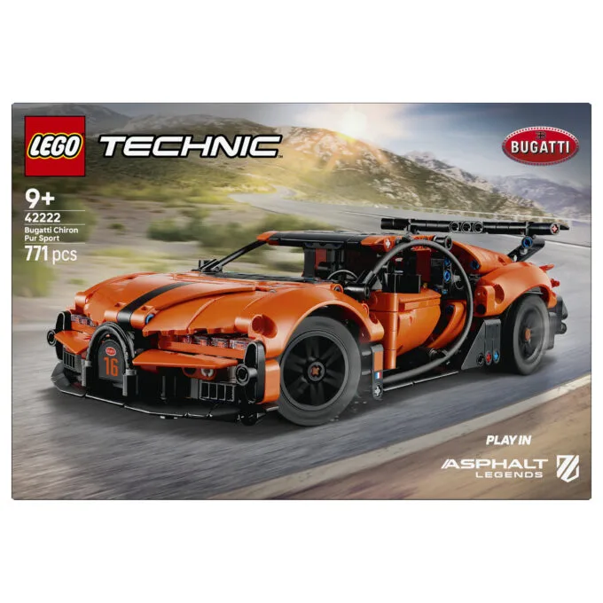 LEGO Technic 42222 Bugatti Chiron Pur Sport Hypercar — image 29