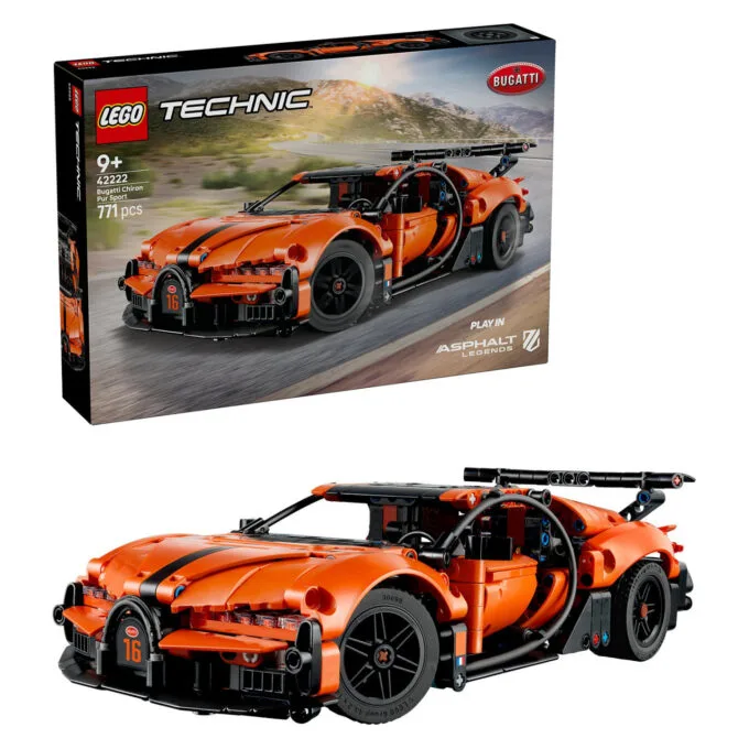 LEGO Technic 42222 Bugatti Chiron Pur Sport Hypercar — image 5