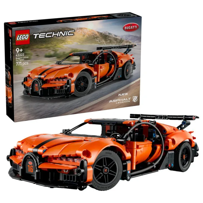 LEGO Technic 42222 Bugatti Chiron Pur Sport Hypercar — image 6