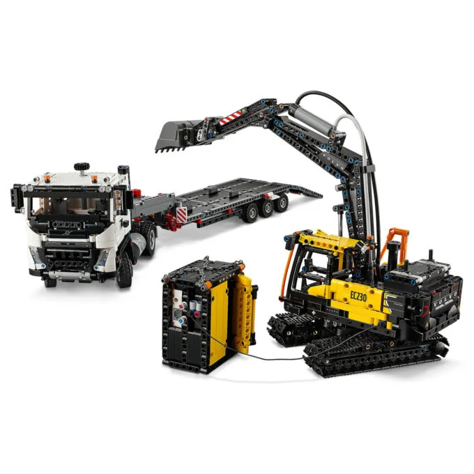 LEGO Technic Volvo FMX LKW mit EC230 Electric Raupenbagger 42175 — image 12