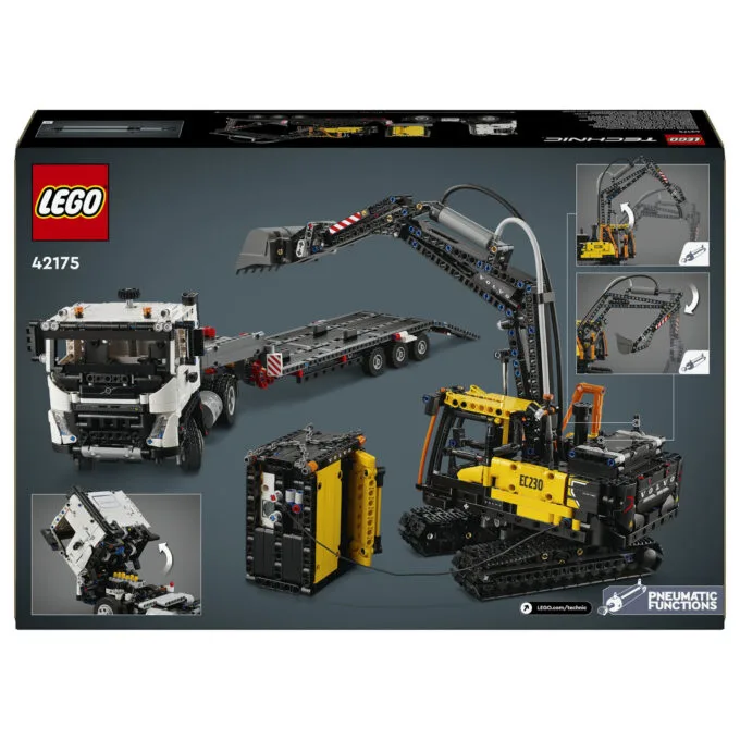 LEGO Technic Volvo FMX LKW mit EC230 Electric Raupenbagger 42175 — image 3