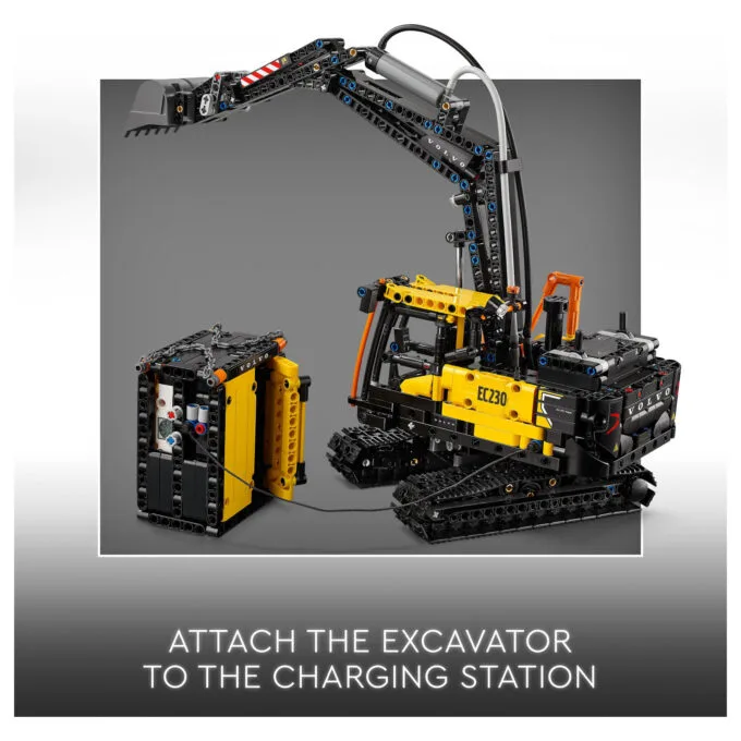 LEGO Technic Volvo FMX LKW mit EC230 Electric Raupenbagger 42175 — image 22