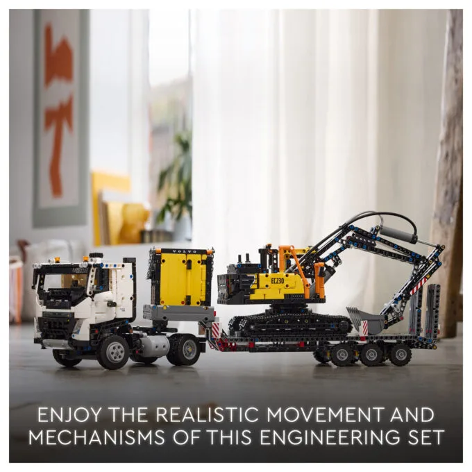 LEGO Technic Volvo FMX LKW mit EC230 Electric Raupenbagger 42175 — image 25