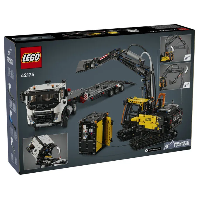 LEGO Technic Volvo FMX LKW mit EC230 Electric Raupenbagger 42175 — image 7
