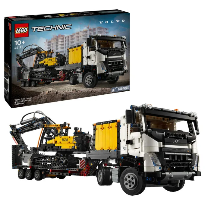 LEGO Technic Volvo FMX LKW mit EC230 Electric Raupenbagger 42175 — image 8