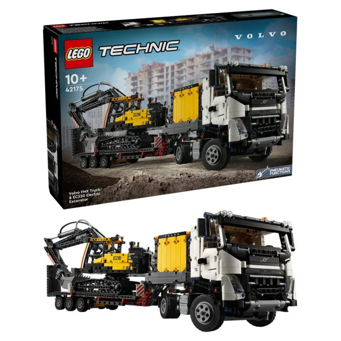 LEGO Technic Volvo FMX LKW mit EC230 Electric Raupenbagger 42175 — image 10