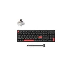 Lemokey X3-A3 QMK/VIA Wired Mechanical Full Keyboard 100% Brown Switch US