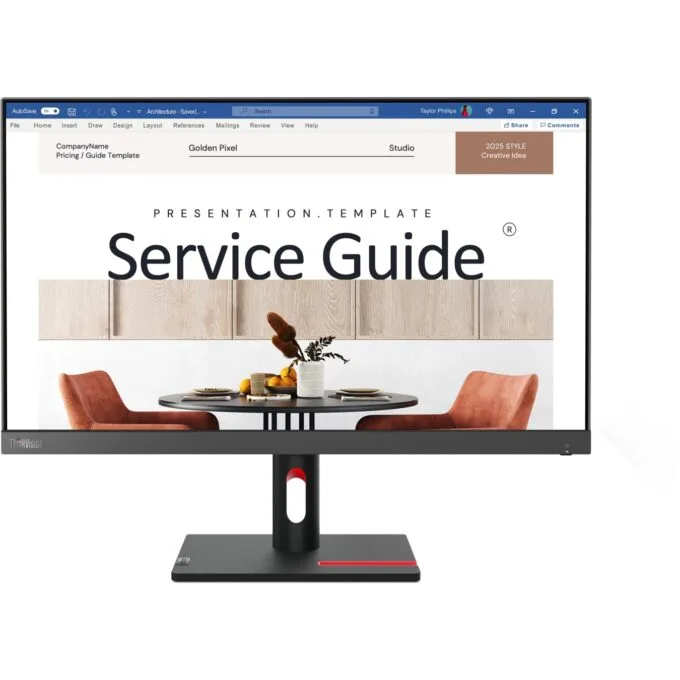 Lenovo Monitor - S24i-30 - 63DEKAT3EU — image 1