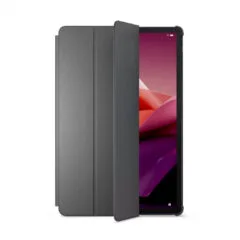 Lenovo Tab P12 Folio Case - ZG38C05252 - Grey PU Leather Stand Cover for 12.6 inch Tablet
