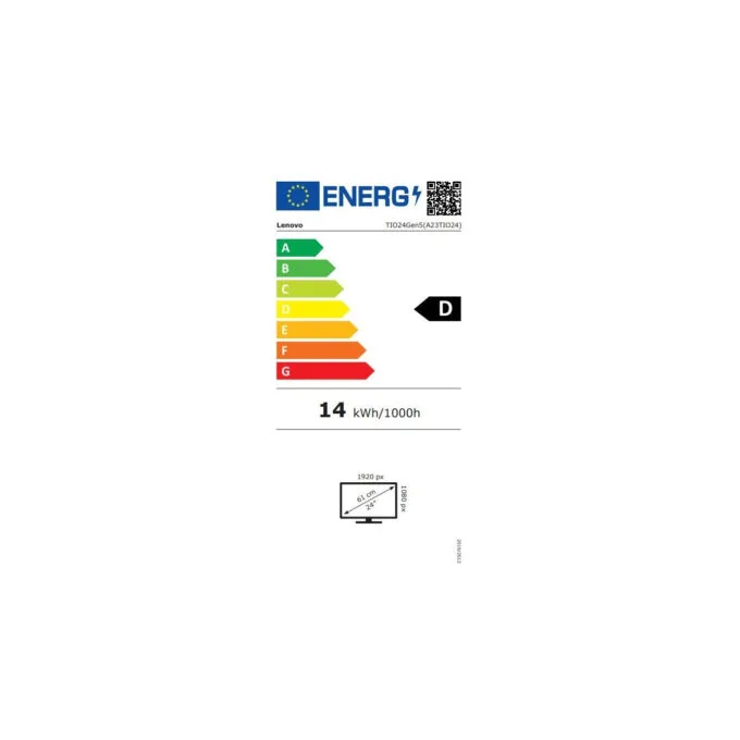 Lenovo ThinkCentre Tiny-in-One 24 Gen 5 23.8" FHD IPS 60Hz Monitor — image 24