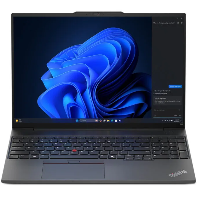 Lenovo ThinkPad E16 Gen 2 Ryzen 5 7535HS 16GB DDR5 512GB SSD 16" WUXGA Radeon 660M Win11 Pro Black — image 4